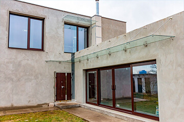 Стеклянные козырьки подробнее... Стеклянные козырьки